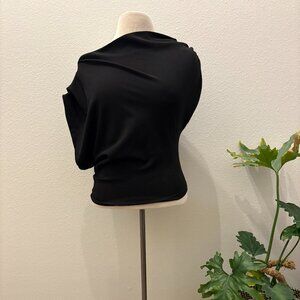 Zara Asymmetric Ruched Top